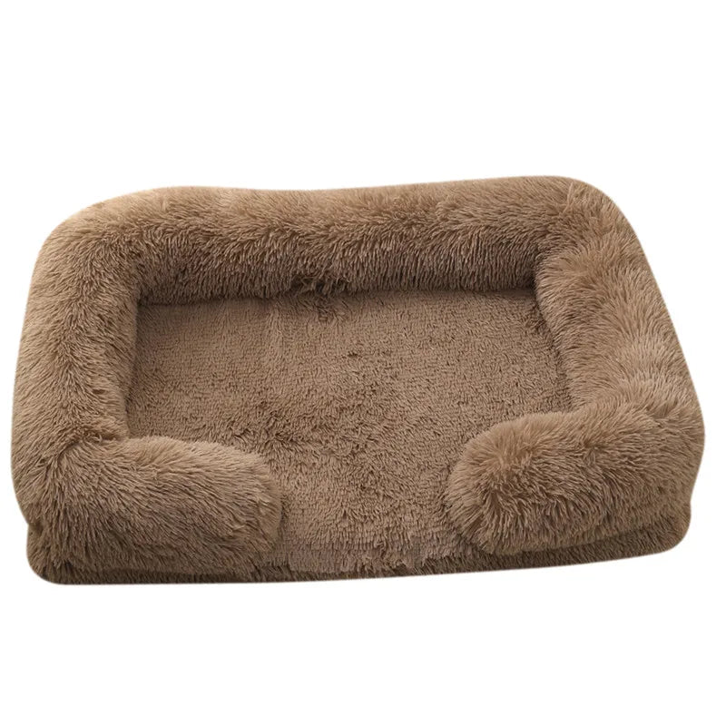 Sofa-Style Bolster Bed with Removable Cushion