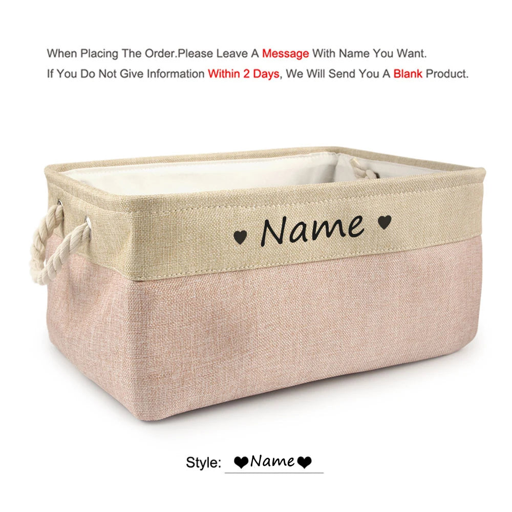 Personalised Toy Basket