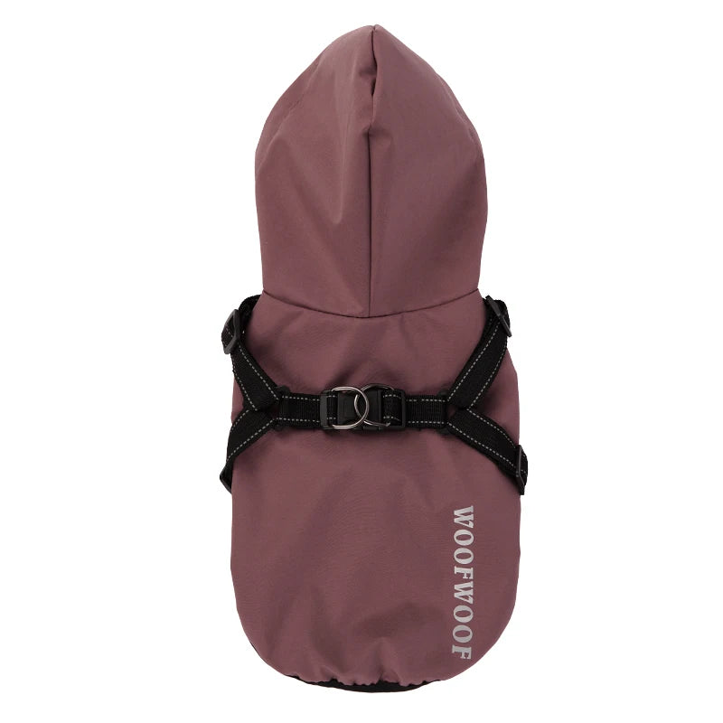 Waterproof Hooded Rain Jacket
