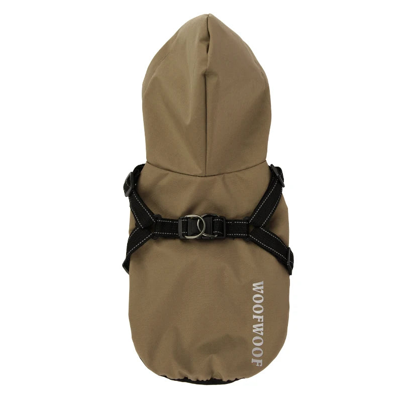 Waterproof Hooded Rain Jacket