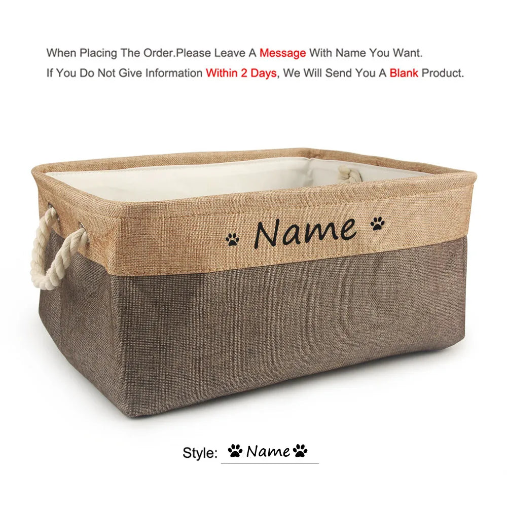 Personalised Toy Basket