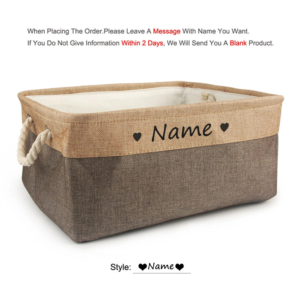 Personalised Toy Basket