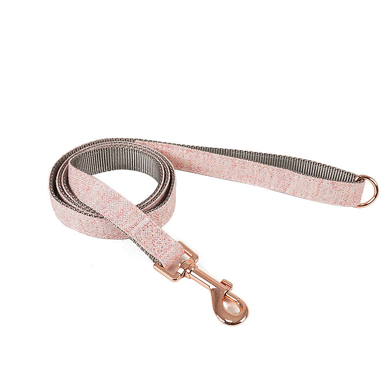 Denim Collar and Lead Set