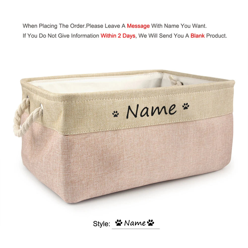 Personalised Toy Basket