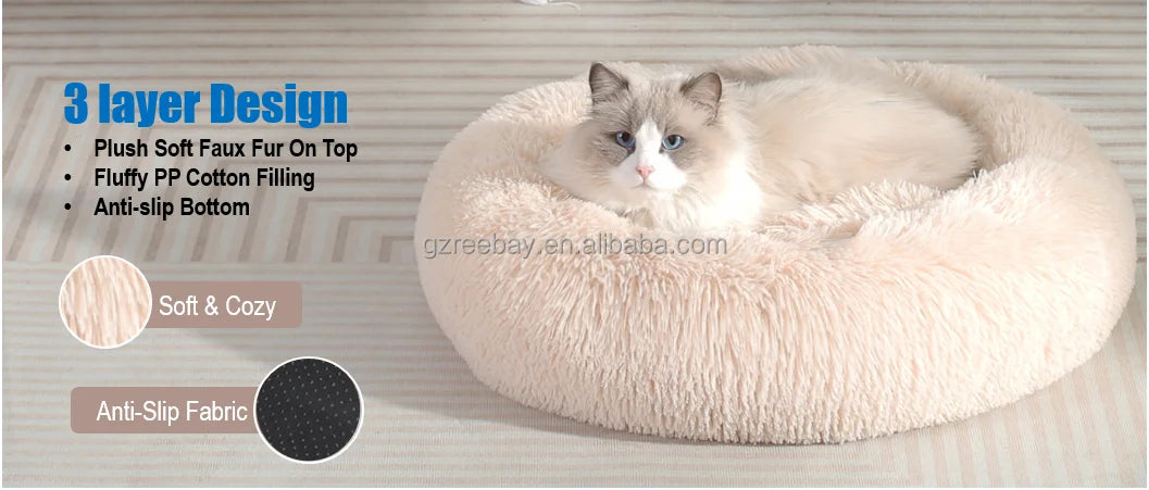 Calming Donut Bed