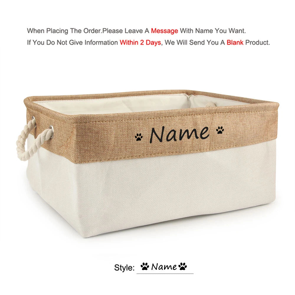 Personalised Toy Basket