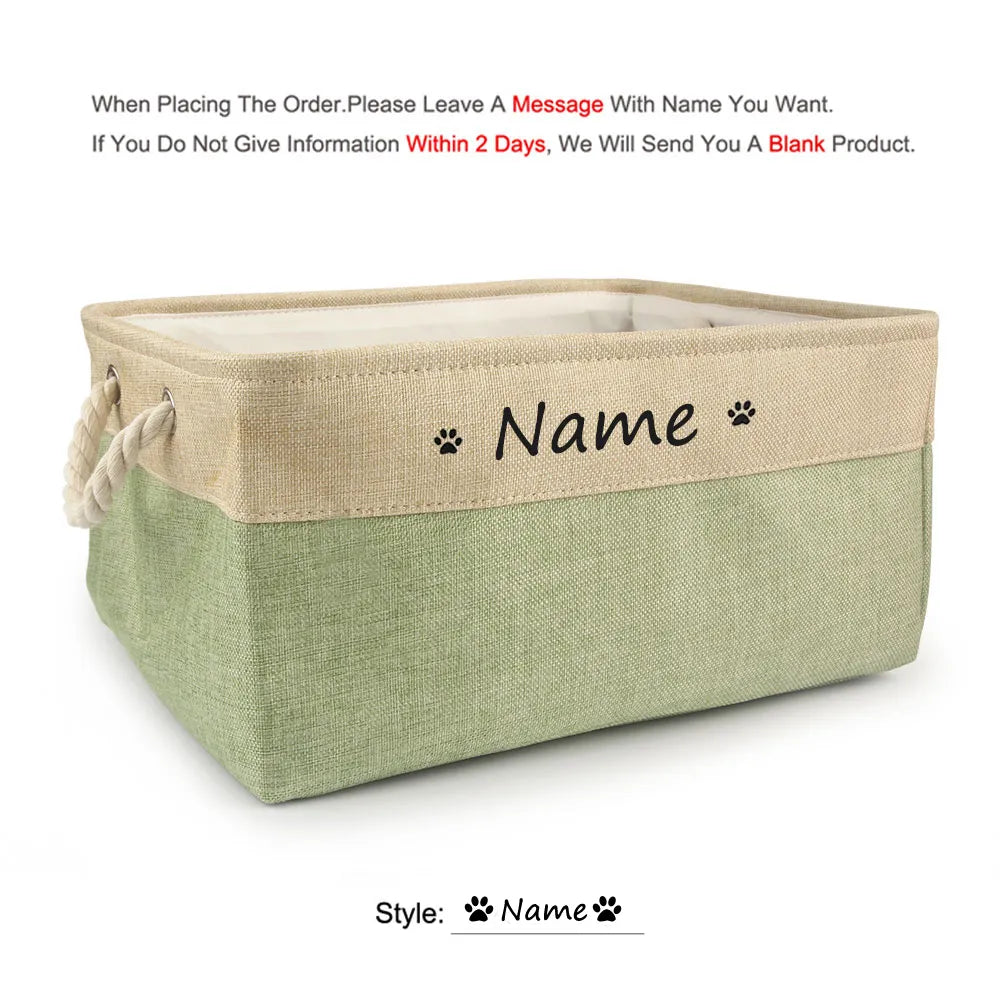 Personalised Toy Basket