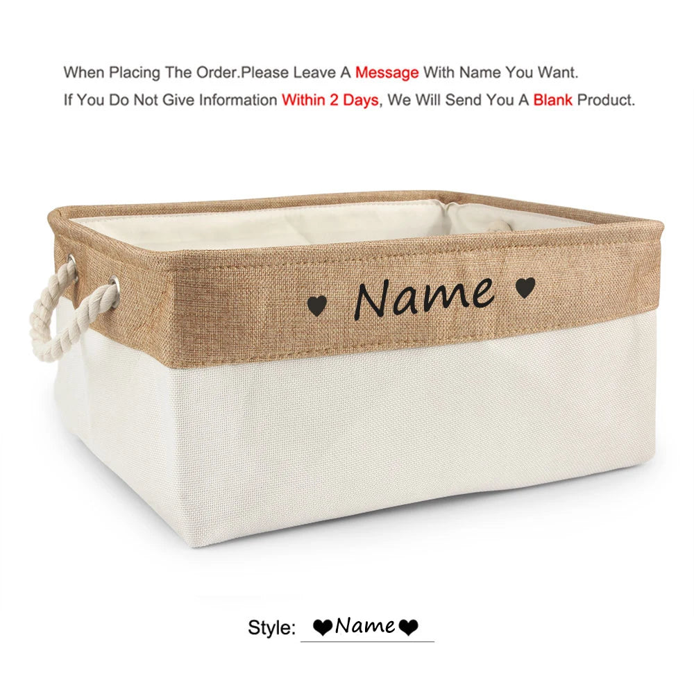 Personalised Toy Basket