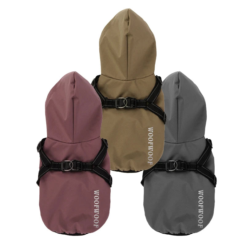 Waterproof Hooded Rain Jacket