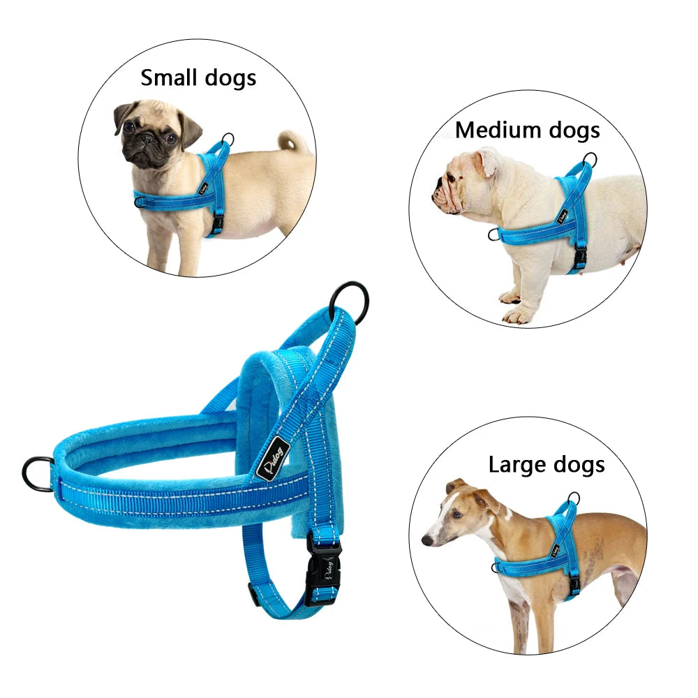 No-Pull Padded Walking Harness