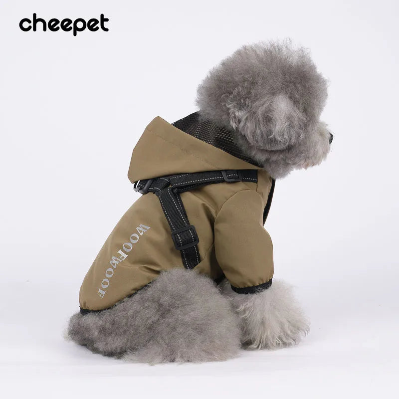 Waterproof Hooded Rain Jacket