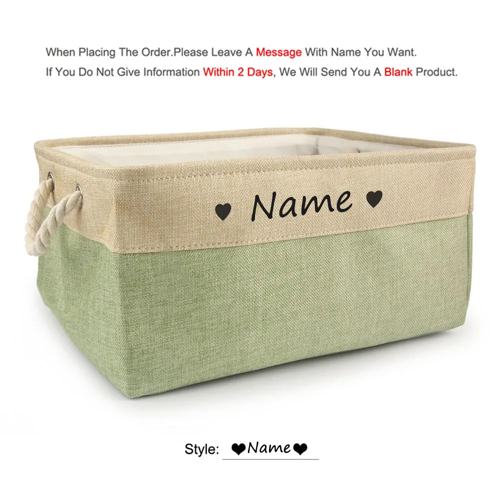 Personalised Toy Basket
