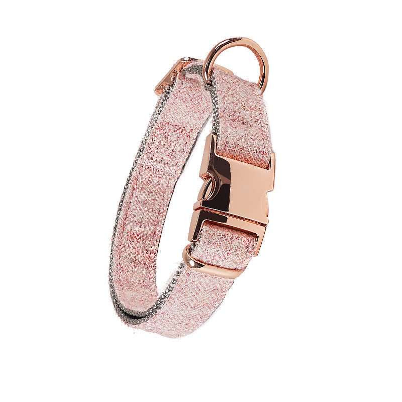 Denim Collar and Lead Set