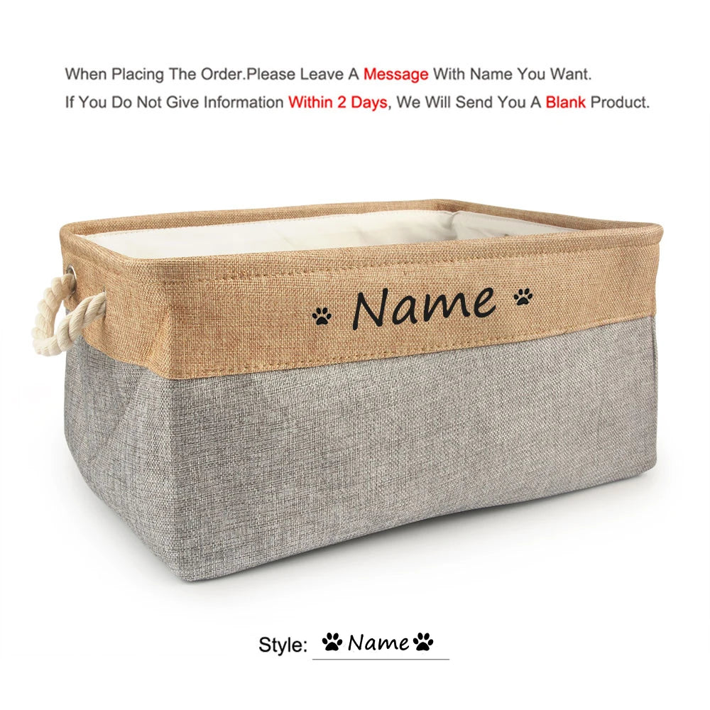 Personalised Toy Basket