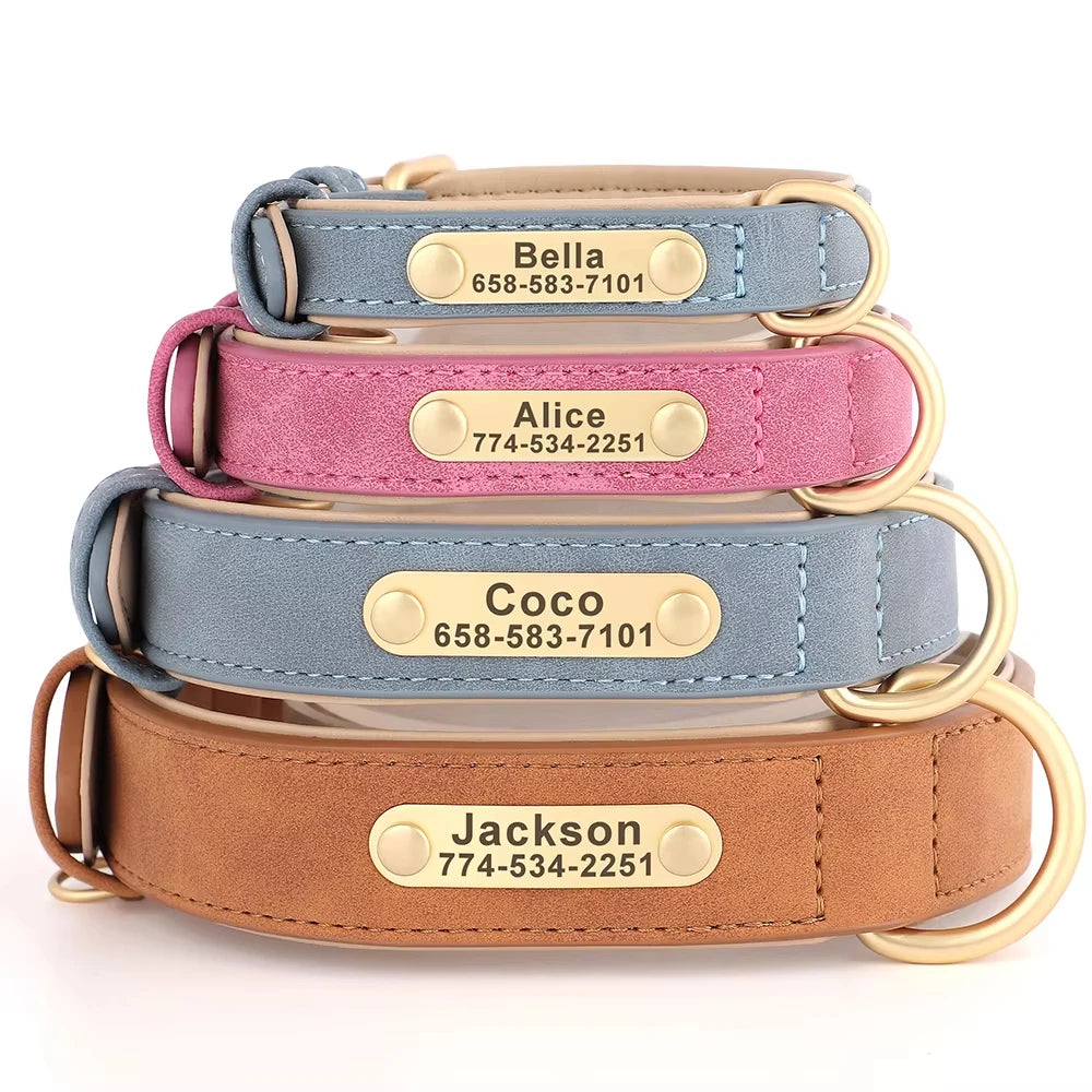Personalised Leather Collar