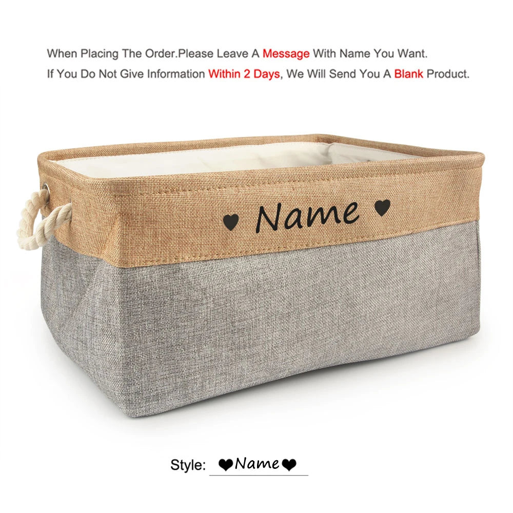 Personalised Toy Basket