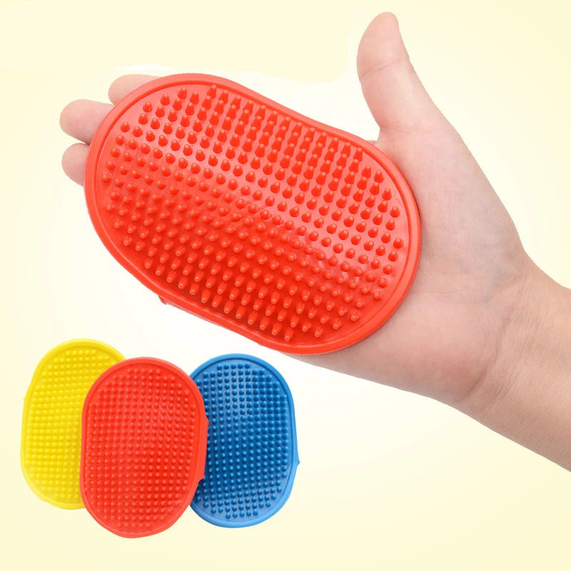 Rubber Bath and Grooming Glove