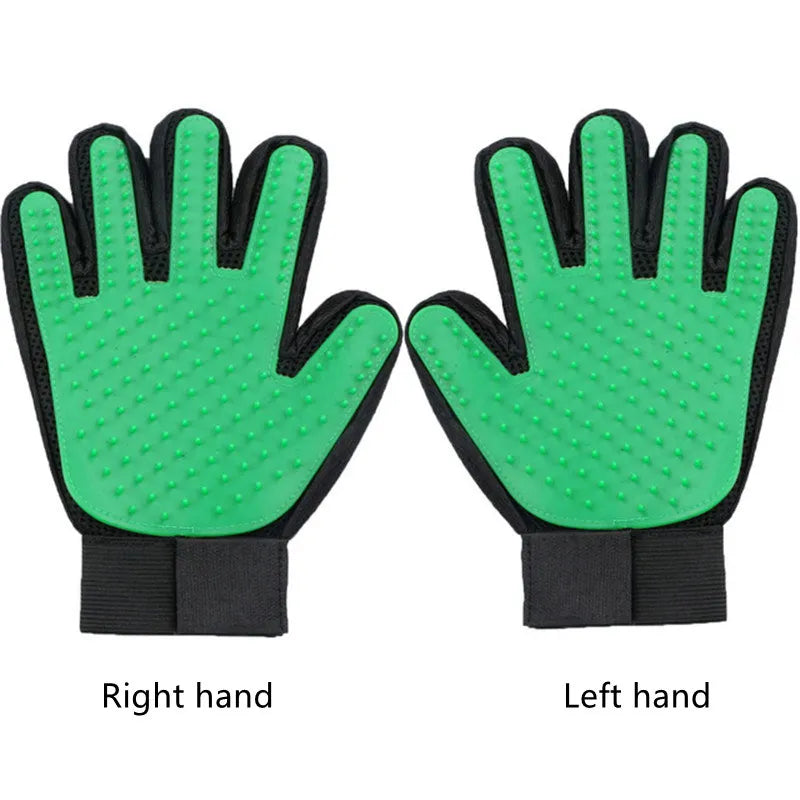 Rubber Bath and Grooming Glove