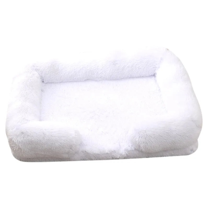 Sofa-Style Bolster Bed with Removable Cushion