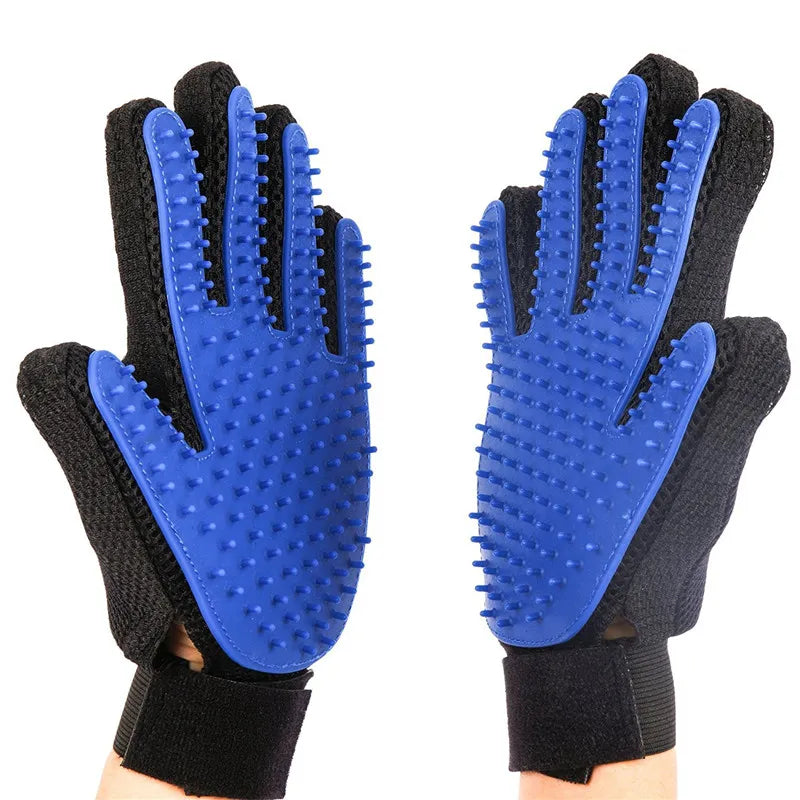 Rubber Bath and Grooming Glove