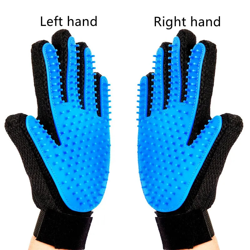 Rubber Bath and Grooming Glove