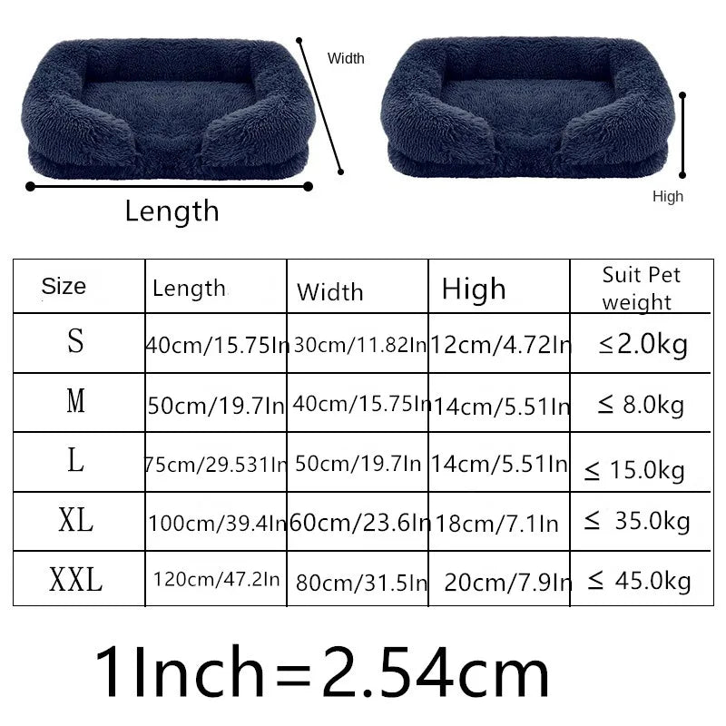 Sofa-Style Bolster Bed with Removable Cushion