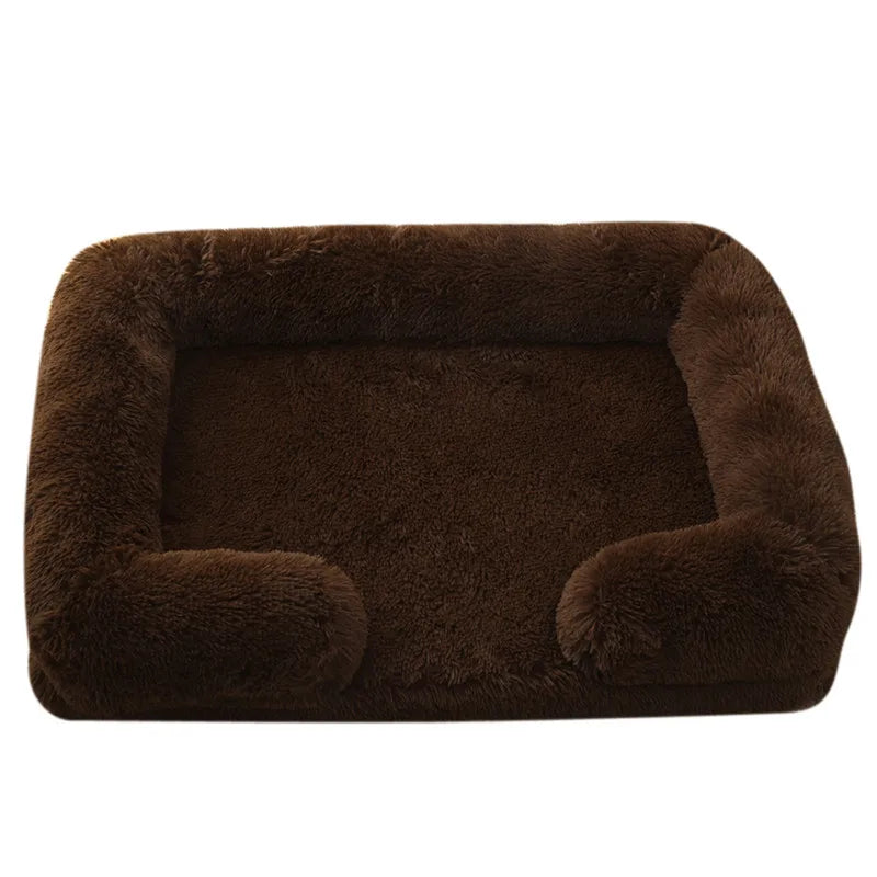 Sofa-Style Bolster Bed with Removable Cushion