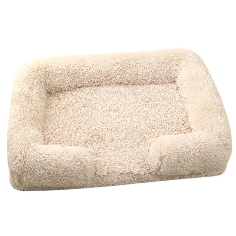 Sofa-Style Bolster Bed with Removable Cushion