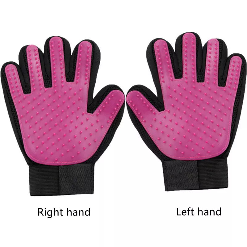 Rubber Bath and Grooming Glove