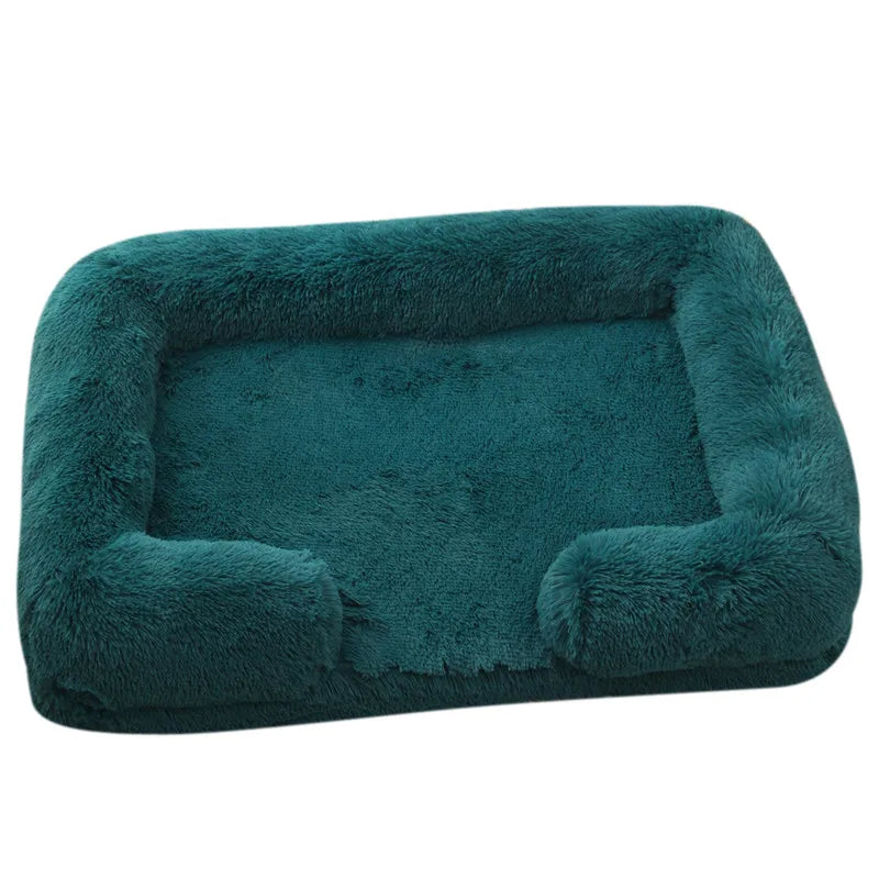 Sofa-Style Bolster Bed with Removable Cushion