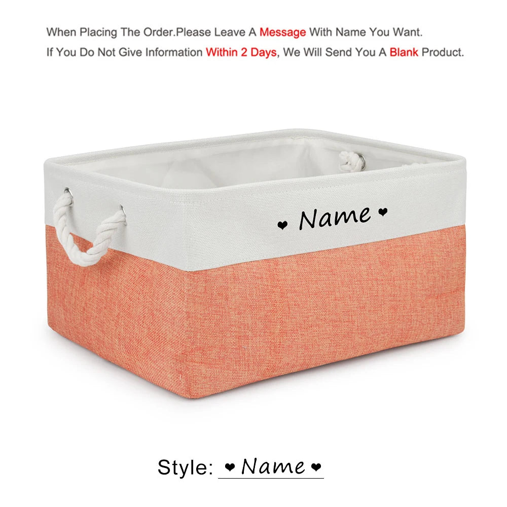 Personalised Toy Basket
