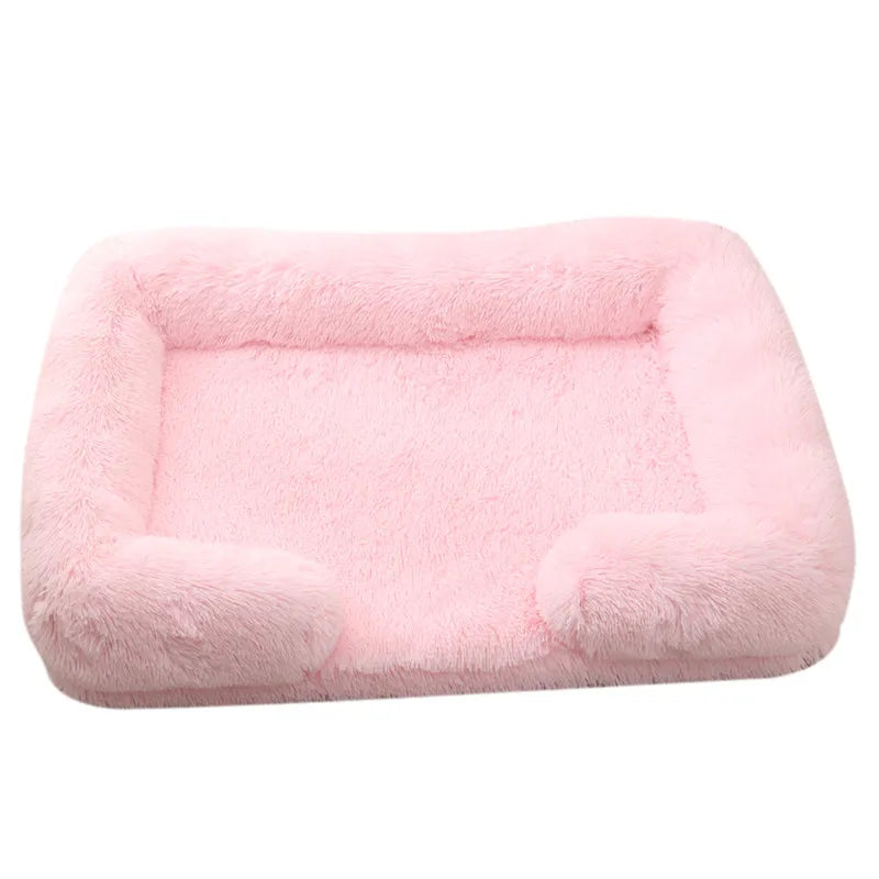 Sofa-Style Bolster Bed with Removable Cushion