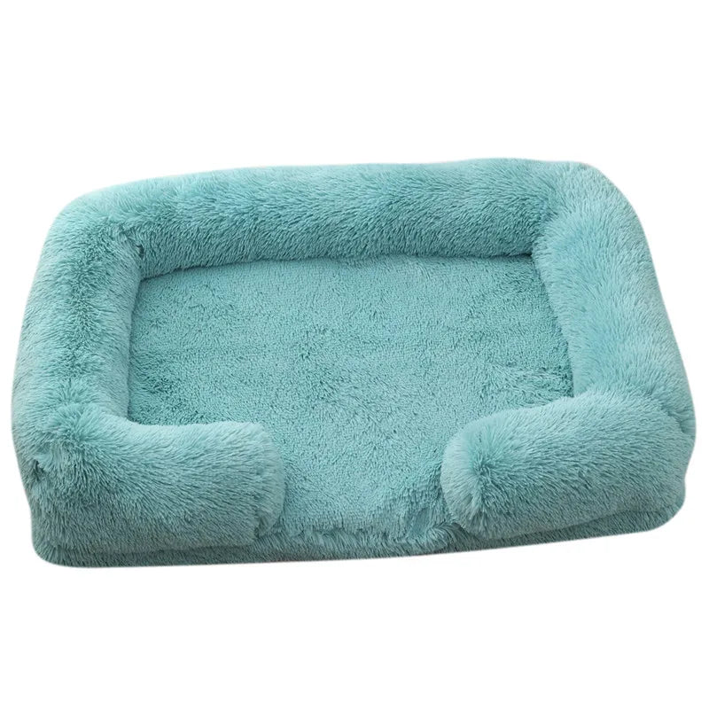 Sofa-Style Bolster Bed with Removable Cushion