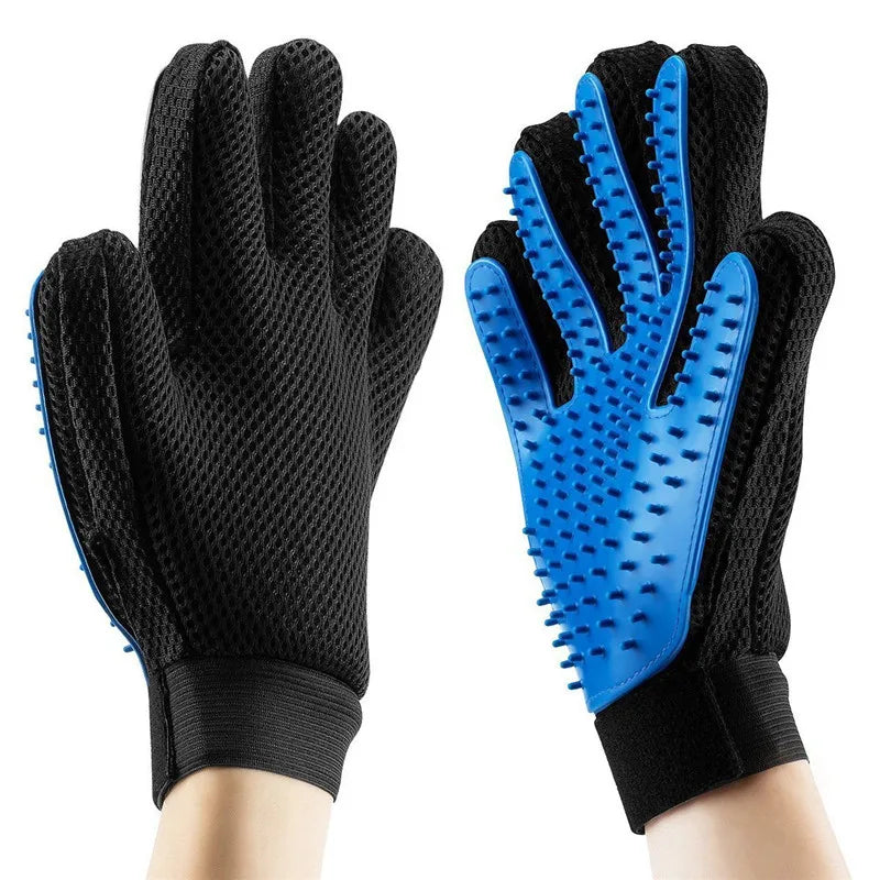 Rubber Bath and Grooming Glove