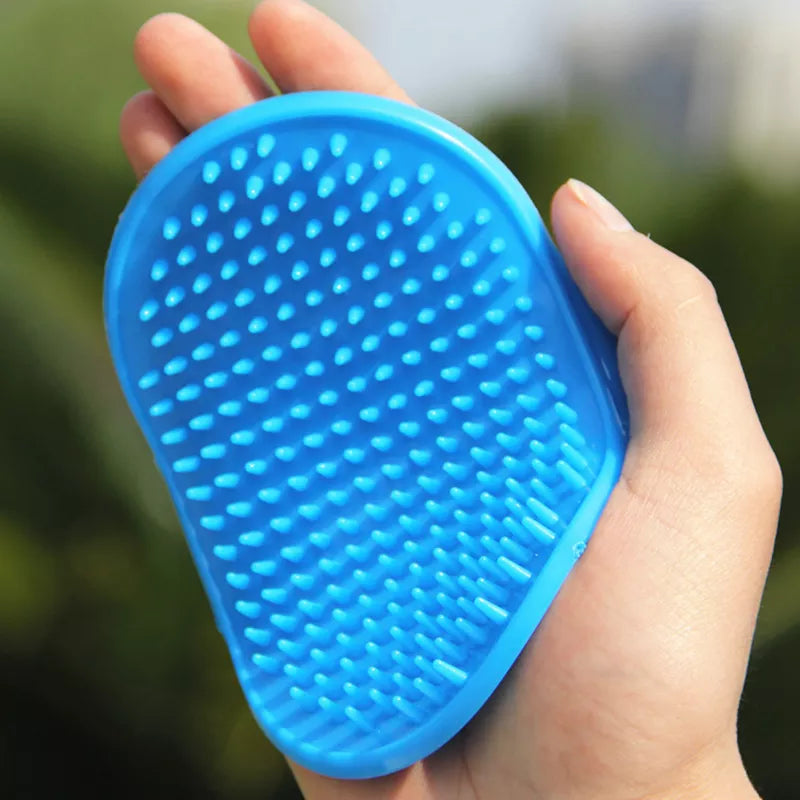 Rubber Bath and Grooming Glove
